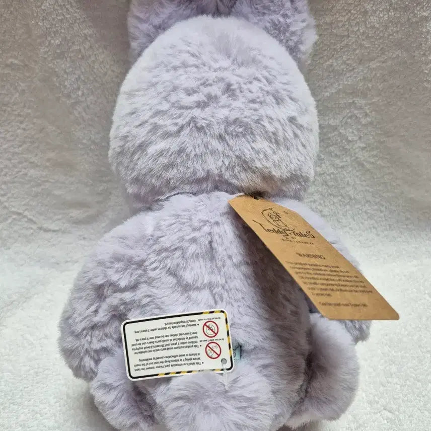 [BUNJANG] Teddytails Lena Bunny Cherry Grey M Size 30cm Plush / (새상품)테디테일즈 레나버니 체리그레이 m사이즈 30cm