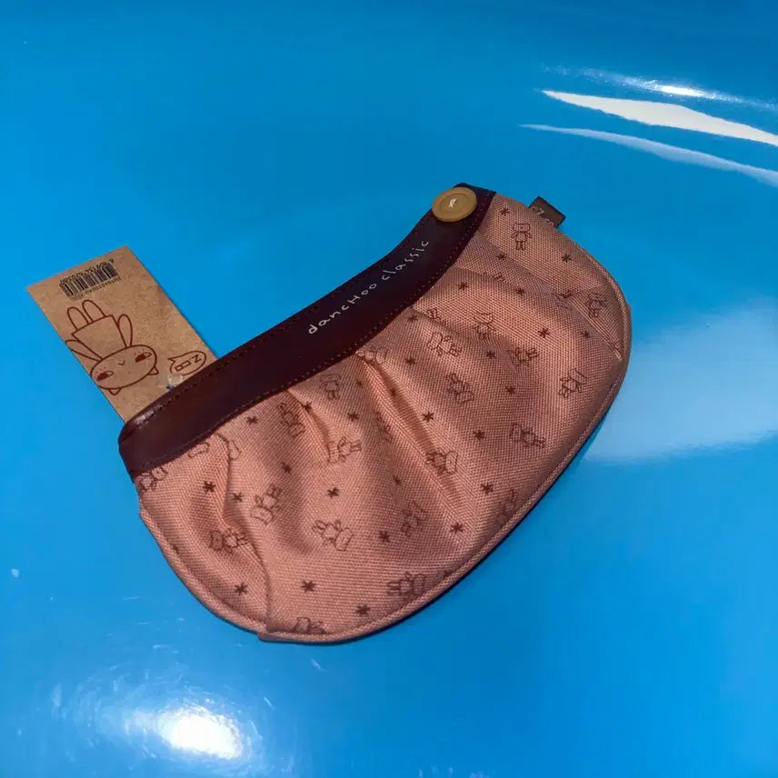 [BUNJANG] Mr. Key Button Cat Pouch / 고전문구 미스터케이 엠알케이 단추 고양이 필통 파우치