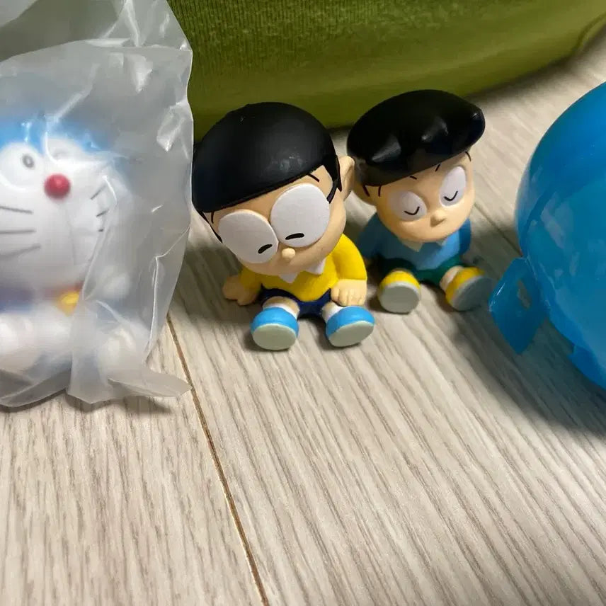 [BUNJANG] Doraemon Kkubeok Figure 3-Set Bundle / (일괄) 도라에몽 꾸벅 피규어 3종