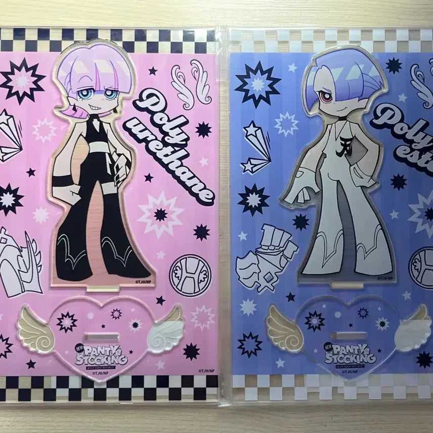 [BUNJANG] FANSYS Poly Brothers Acrylic Standee &amp; Postcard Bundle Set / [일괄] 팬스가 폴리 형제 아크릴+엽서
