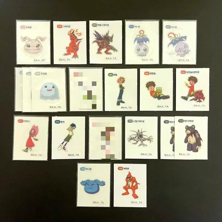 [BUNJANG] Digimon Agumon Garudamon Koromon SkullGreymon MetalGreymon Sticker Goods / 디지몬 신나리 가트몬 코로몬 스컬그레이몬 메탈그레이몬 띠부씰 스티커 굿즈