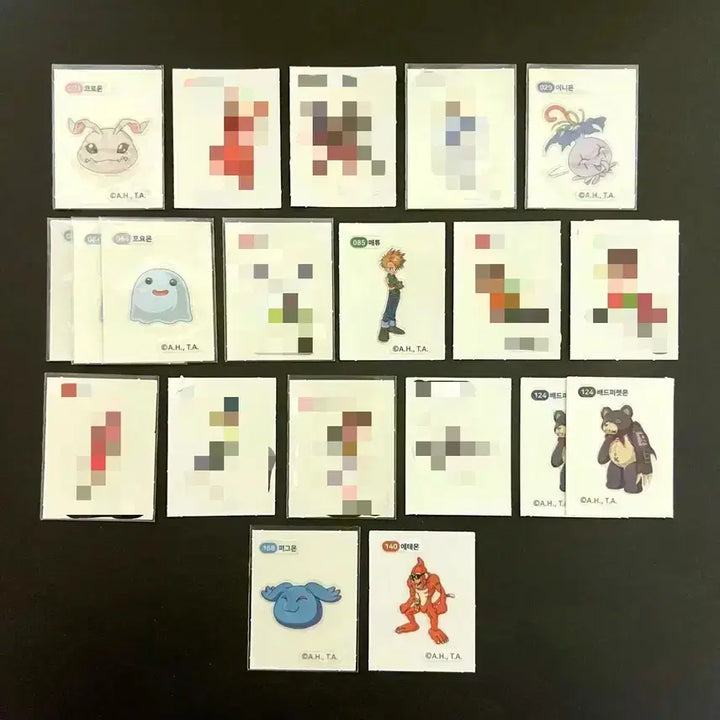[BUNJANG] Digimon Agumon Garudamon Koromon SkullGreymon MetalGreymon Sticker Goods / 디지몬 신나리 가트몬 코로몬 스컬그레이몬 메탈그레이몬 띠부씰 스티커 굿즈