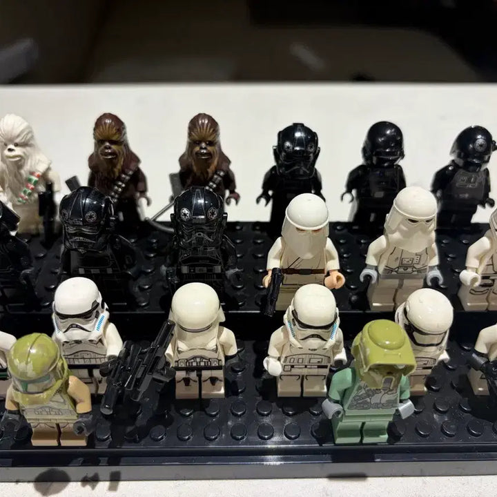 [BUNJANG] LEGO Star Wars Chewbacca + Trooper Figure Collection / 레고 스타워즈 츄바카+ 트루퍼 모음