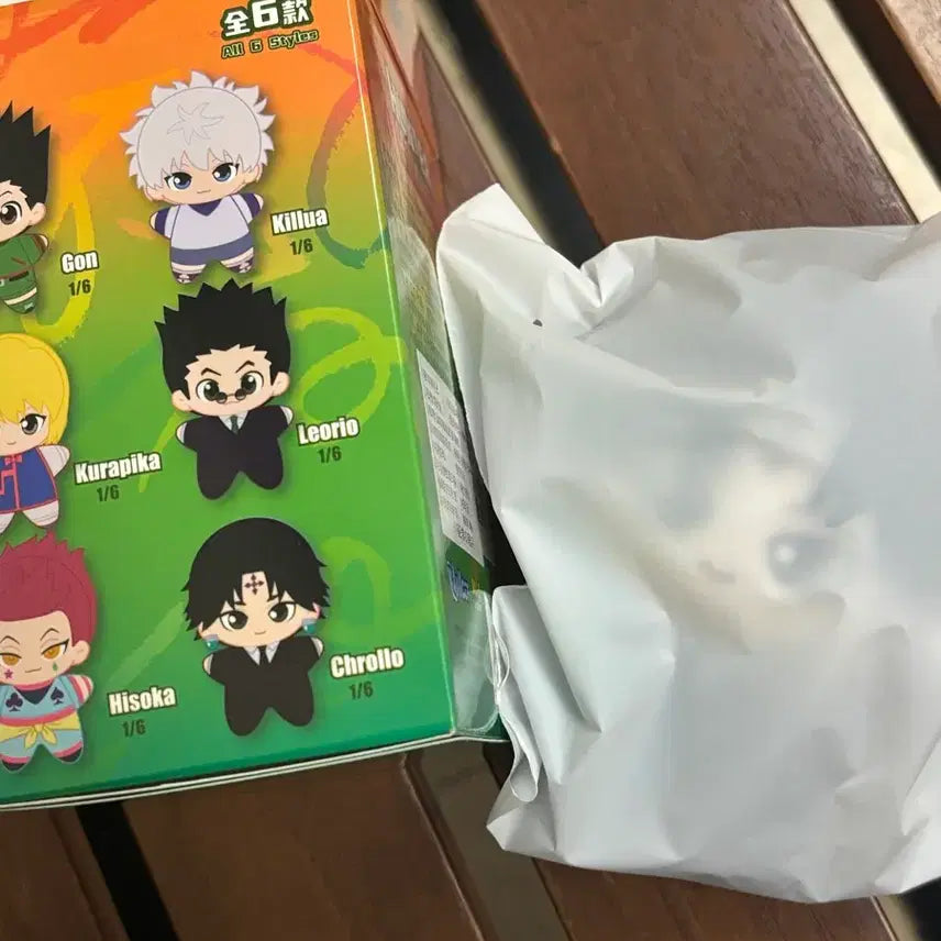 [BUNJANG] Hunter x Hunter Chrollo Lucilfer Hexagonal Pin Set / 헌터헌터 눌셋 클로로