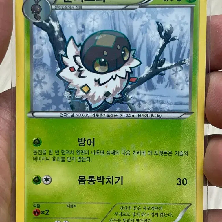 [BUNJANG] Pokemon Card 007/059 C 2015 / 포켓몬 카드 분떠도리 007/059 C 2015년