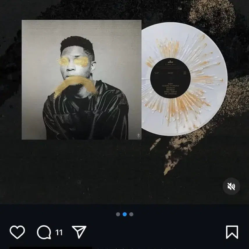 [BUNJANG] Gallant Ology Signed Limited Edition LP / 갈란트 Gallant Ology lp 사인 한정반