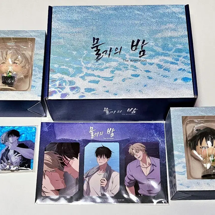 [BUNJANG] Mul-ui Bam (At Night) Taewoo &amp; Euihyun Figure Set + Waving Set + Waving Material / 물가의 밤 물밤 태주 의현 피규어 세트 + 물결 세트 (+물밤 마테)
