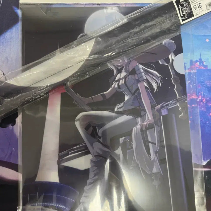 [BUNJANG] Goddess of Victory: NIKKE Hongryeon Regional Defense Battle Tapestry + Clear File (Sealed) / 승리의 여신 니케 (정가이하) 홍련 지역방어전 테피+클리어파일(미개봉)