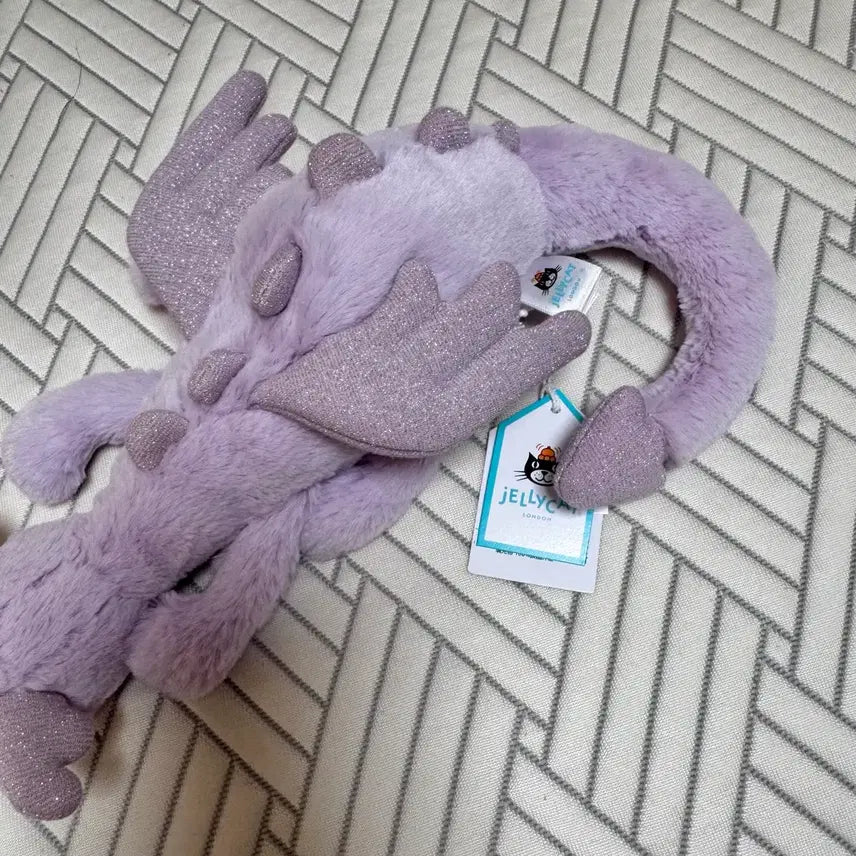[BUNJANG] Jellycat Lavender Dragon Plush (Large) / jellycat 라벤더 드래곤 젤리캣 정품