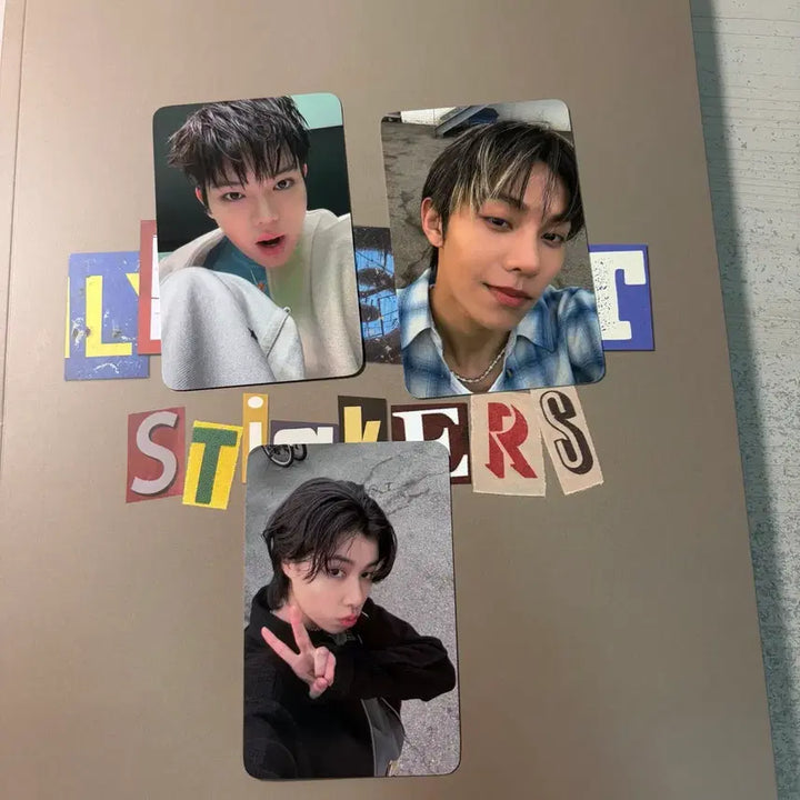 [BUNJANG] Longshot Sticker Book + OYUL Kim Ryul Louis Photocard / 롱샷 스티커북 + 오율 김률 루이 포카