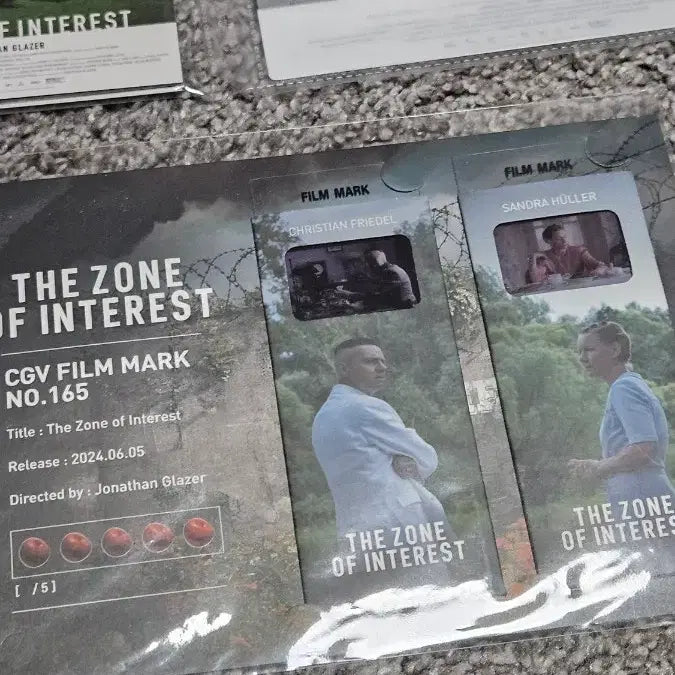 [BUNJANG] The Zone of Interest Film Mark, Archive Card, Postcard Set Bundle / 존 오브 인터레스트 필마 아카 엽서세트 일괄