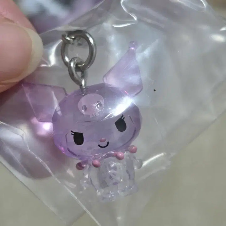 [BUNJANG] Sanrio Crystal Mascot Hello Kitty, Cinnamoroll, Kuromi Bundle Set / 산리오 크리스탈 메지루시 헬로키티, 시나모롤, 쿠로미 일괄 판매합니다.