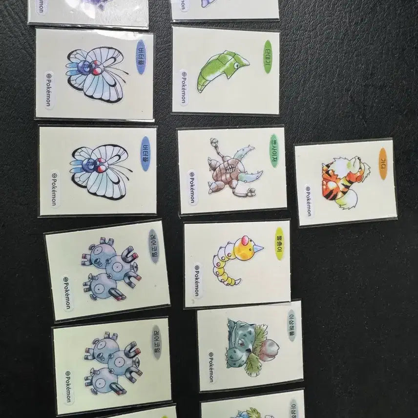 [BUNJANG] Pokemon 30th Anniversary Sticker Artwork Bundle Set / 포켓몬 30주년 띠부실 아트워크