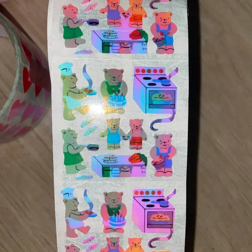 [BUNJANG] Sticker Magic Vintage Sticker Rolls (Sandy Lion, Mrs. Grossman) / stickermagic/스티커매직 빈티지 롤/샌디라이온/미세스그로스만
