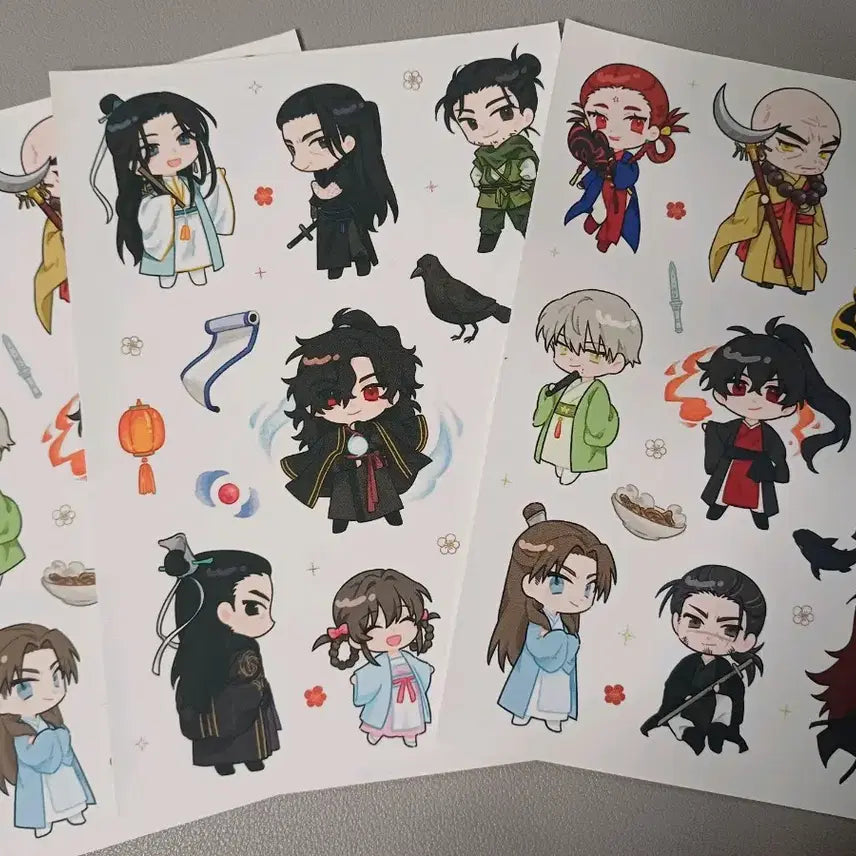 [BUNJANG] Kwangmahwigwi Sticker Bundle Set / [일괄] 광마회귀 띠부 스티커 프박