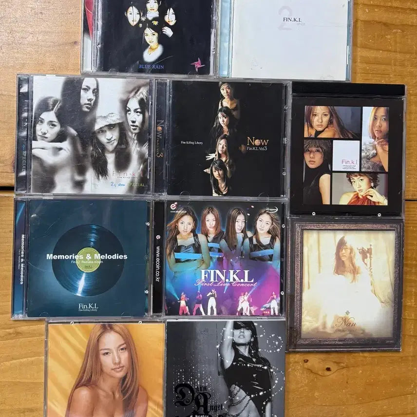 [BUNJANG] FIN.K.L. CD &amp; VCD Collection / 핑클(FIN.K.L) 관련 시디 모음