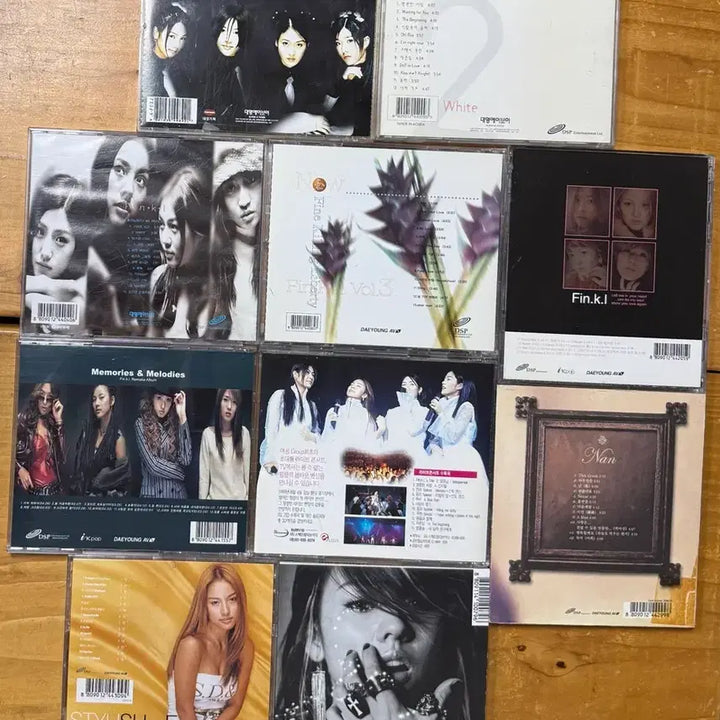 [BUNJANG] FIN.K.L. CD &amp; VCD Collection / 핑클(FIN.K.L) 관련 시디 모음