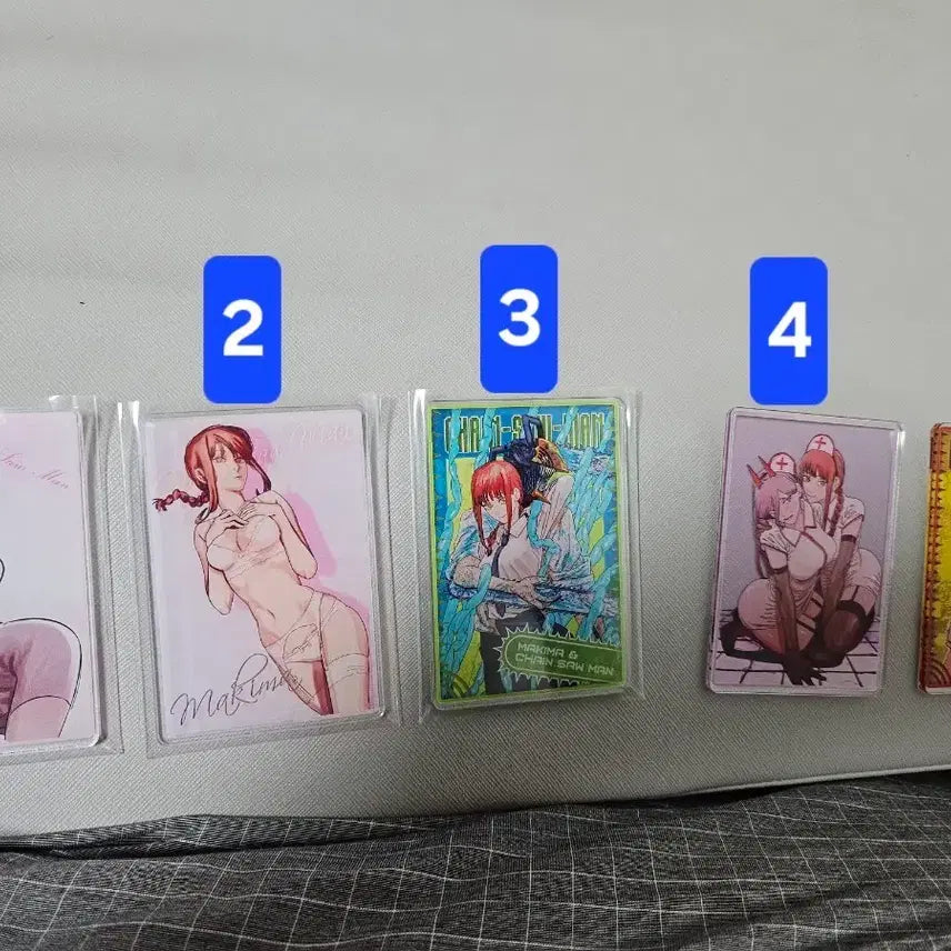 [BUNJANG] Chainsaw Man Status Cards Bundle / 체인소맨 스테이터스