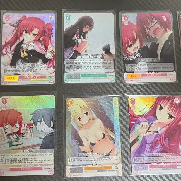 [BUNJANG] Weiss Schwarz SR+ Hit Cards Bundle / 바이스 로제 SR 이상 힛카드 일괄, 니케1박스 힛카드만,리버 리제로