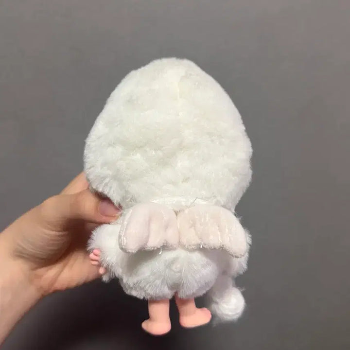 [BUNJANG] Angel Penny Doll Keychain White / 엔젤페니 인형 키링 화이트