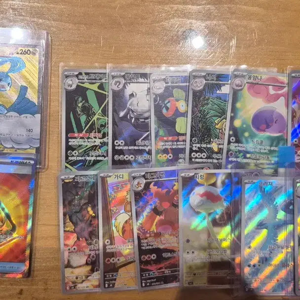 [BUNJANG] Pokemon Card Assorted AR SR Cards Bundle Set / 포켓몬카드 각종 ar sr 카드 일괄