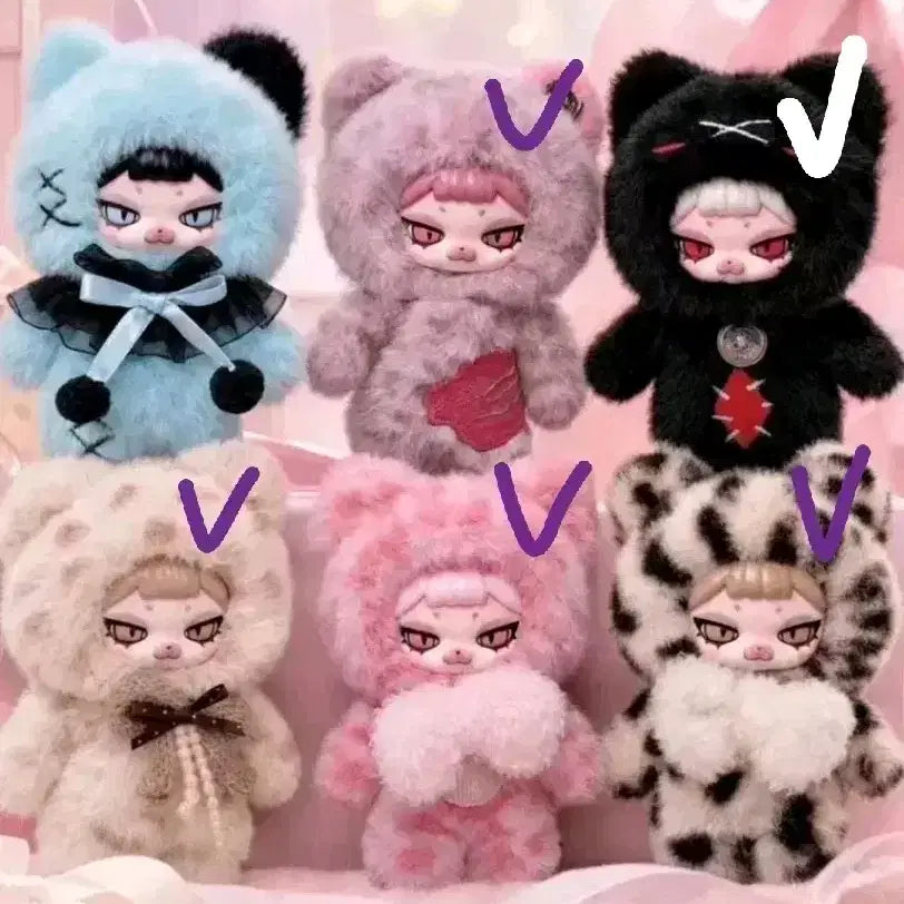 [BUNJANG] PIKU The Week Series Doll Bundle Set / 피쿠 더 위크 인형