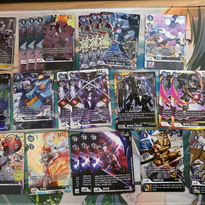 [BUNJANG] Digimon Card Game - Black Series Cards / 디지몬카드 팔아요[검정]