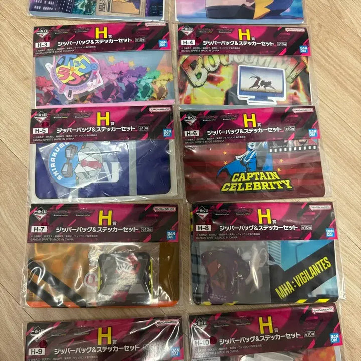 [BUNJANG] My Hero Academia Vigilantes H Prize Complete Set (10 Types) / 히로아카 비질랜티 H상 전10종 일괄