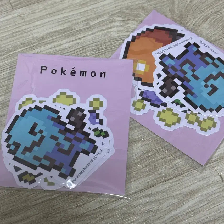 [BUNJANG] Pokemon Big Sticker Bundle (Sealed) / CU 포켓몬 빅스티커 미개봉 일괄