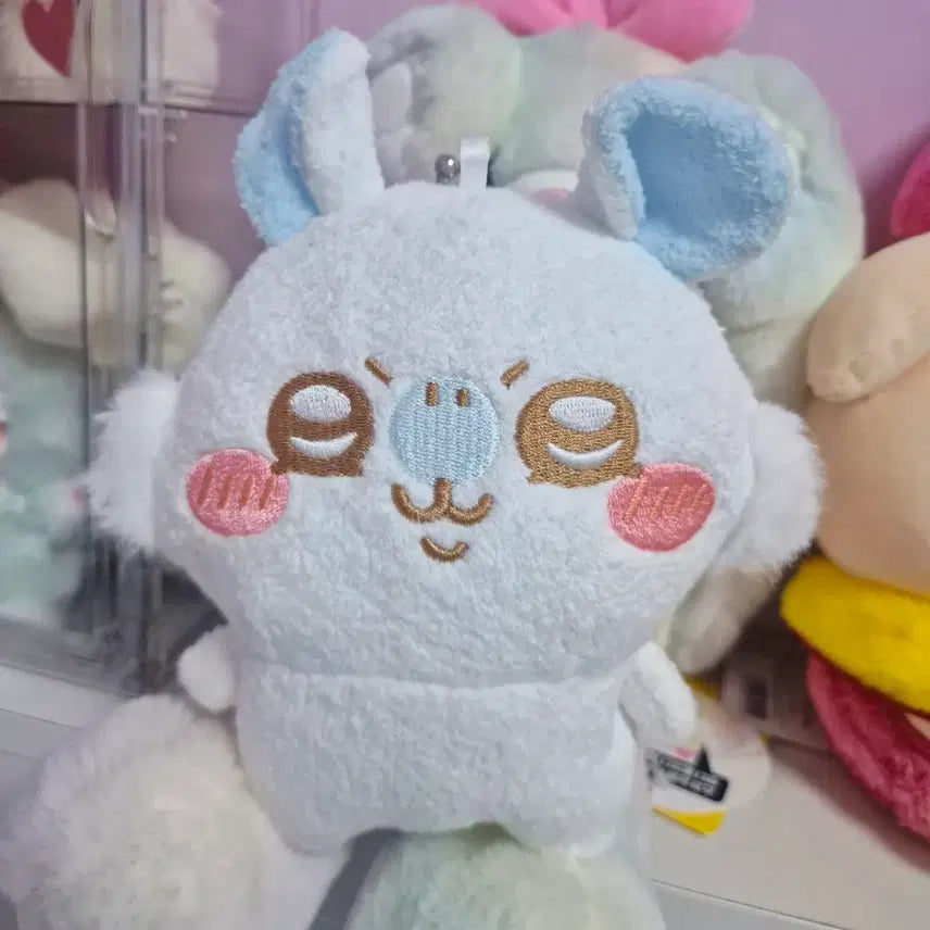[BUNJANG] Chiikawa Momonga Carabiner Pouch Plush / 치이카와 모몽가 카라비너 파우치 먼작귀 인형