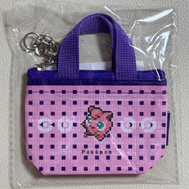 [BUNJANG] Pokemon Purin (Jigglypuff) Cosnori Pink Mini Bag Keyring / 포켓몬스터 포켓몬 올리브영 푸린 코스노리 핑크 미니백 키링