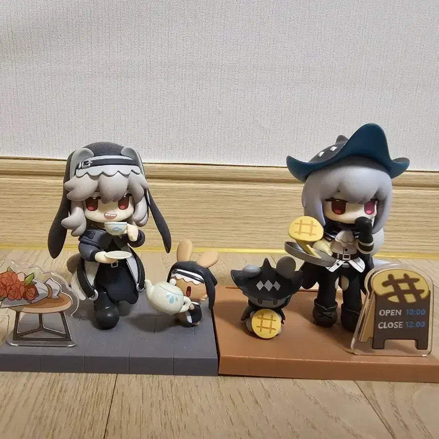 [BUNJANG] Arknights Dessert Time Skadi &amp; Specter Figure Set / apex 명일방주 디저트 타임 스카디&amp;스펙터