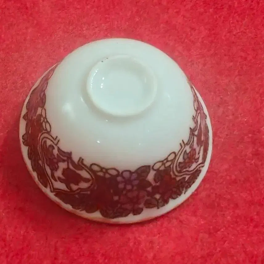 [BUNJANG] Vintage Chinese Beauty Porcelain Cups Set with Case / 중국풍 미인도 빈티지 찻잔/술잔 12개 전용함 세트