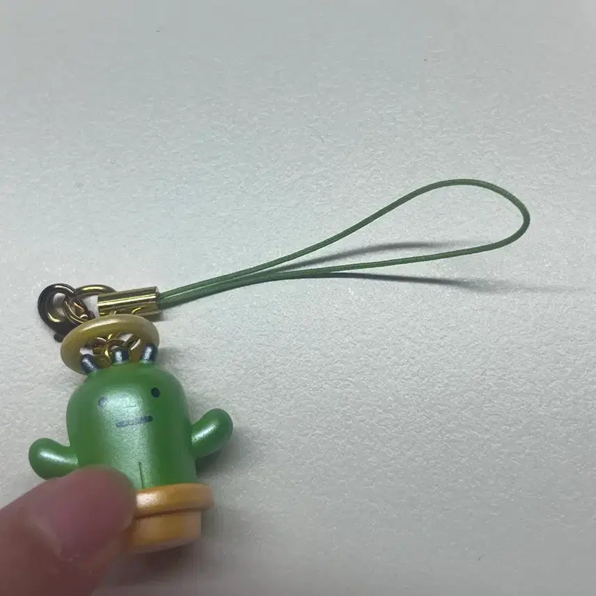 [BUNJANG] Tamagotchi Tenshi Trading Mascot Strap Keychain Sabo-tan / 다마고치 텐시치 트레이딩 마스코트 스트랩 키링 사보탠
