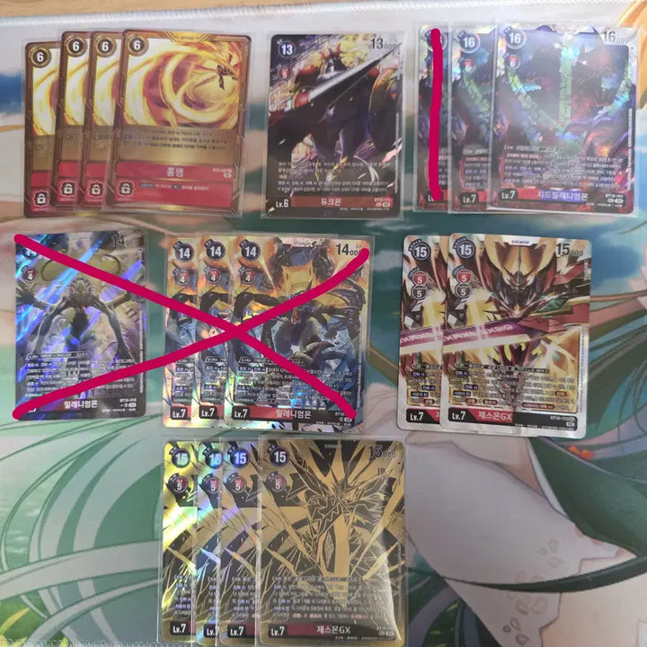 [BUNJANG] Digimon Card Game Booster - Red Series / 디지몬카드 팔아요[빨강]