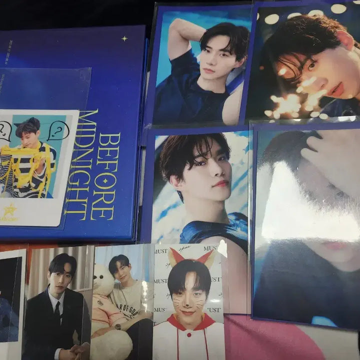 [BUNJANG] Lee Junho 2022 Fancon Before Midnight Postcard Polaroid Set / 이준호 2022 팬콘 비포 미드나잇 엽서 폴라로이드