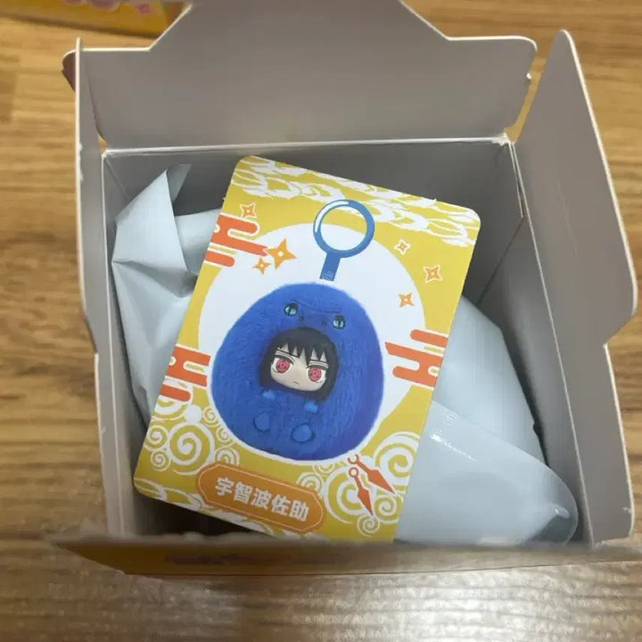 [BUNJANG] Naruto Sasuke EAKI Round Plush Toy / 나루토 사스케 eaki 동글 봉제 인형