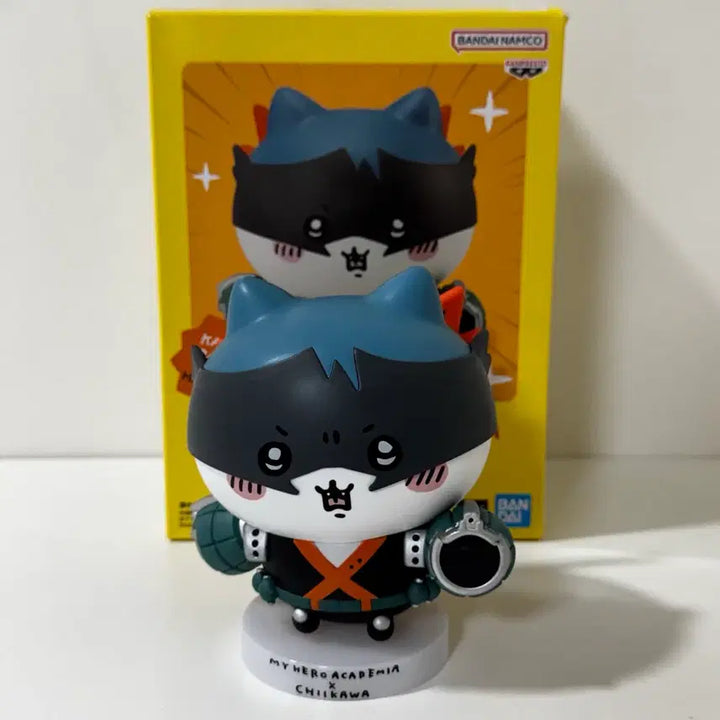 [BUNJANG] My Hero Academia x Chiikawa Bakugo Hachiwara Figure / 나히아 히로아카 치이카와 콜라보 바쿠고 하치와레 피규어