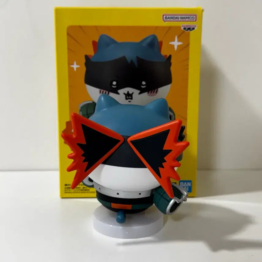[BUNJANG] My Hero Academia x Chiikawa Bakugo Hachiwara Figure / 나히아 히로아카 치이카와 콜라보 바쿠고 하치와레 피규어