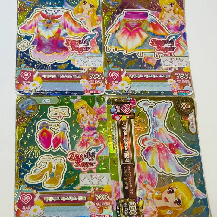 [BUNJANG] Aikatsu! Rima Premium Mermaid Pisces Card Set / 아이엠스타 라임 프리미엄 머메이드 피스케스 카드 세트