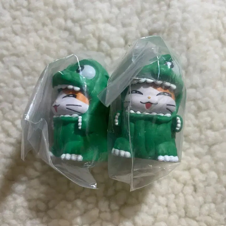 [BUNJANG] Hamtaro Godzilla Figure / 방가방가 햄토리 고질라 피규어 햄스터 초록 그린