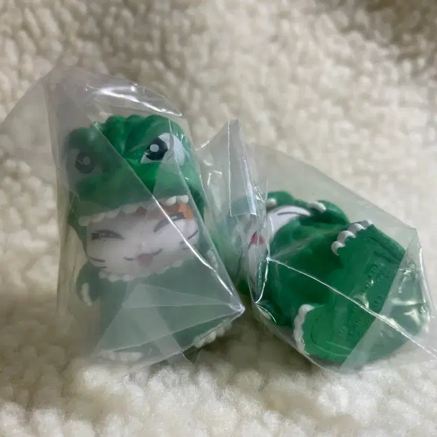 [BUNJANG] Hamtaro Godzilla Figure / 방가방가 햄토리 고질라 피규어 햄스터 초록 그린