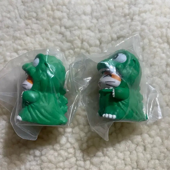 [BUNJANG] Hamtaro Godzilla Figure / 방가방가 햄토리 고질라 피규어 햄스터 초록 그린