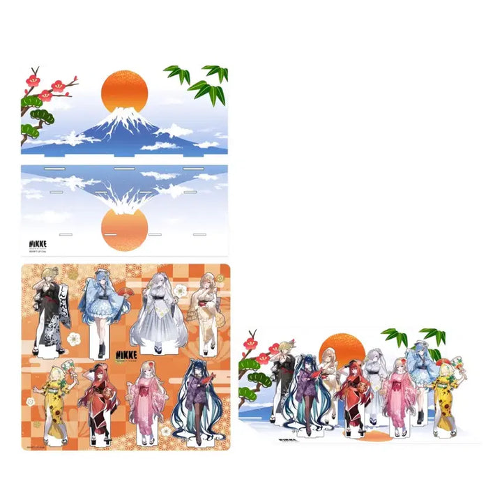 [BUNJANG] Nihon Illustration Festival Cinderella New Year Acrylic Diorama Stand 2026 / 니케 2026 신년 아크릴 스탠드 디오라마 일러스타 페스 신데렐라