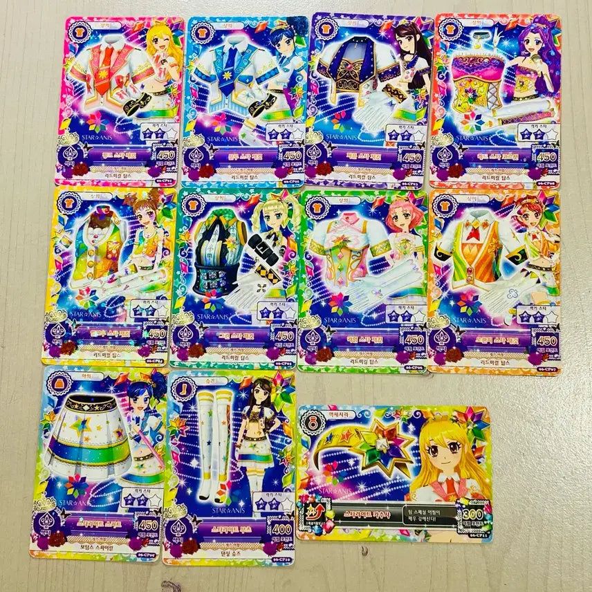 [BUNJANG] Aikatsu! Group Star Anis Card Set / 아이엠스타 단체 스타아니스 카드 세트