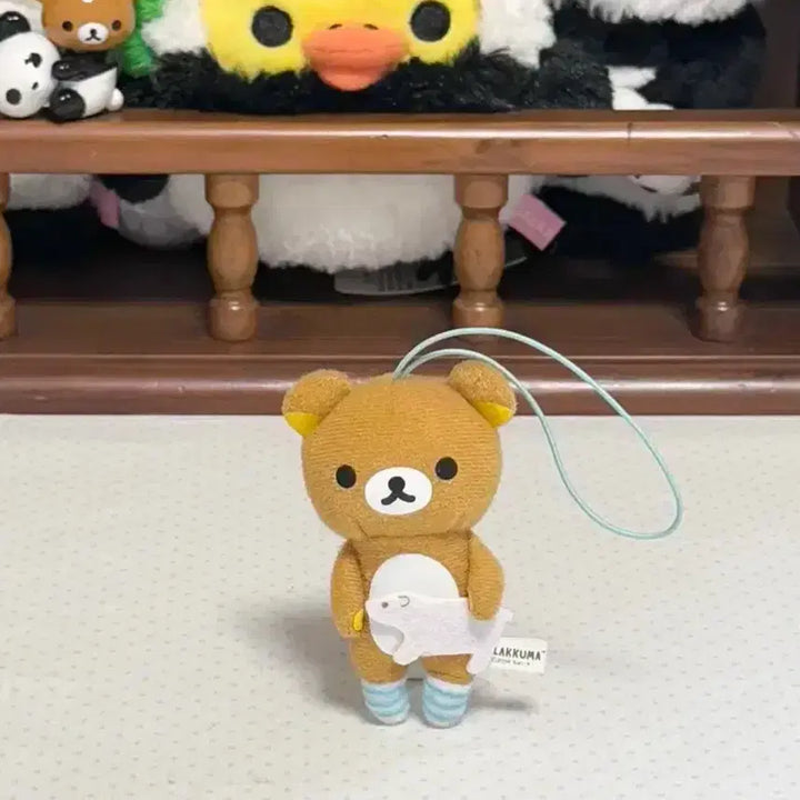 [BUNJANG] San-X Rilakkuma Polar Bear Plush Doll (2014 Release) / 고전 리락쿠마 북극곰 인형 똥사이즈