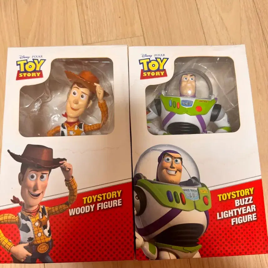 [BUNJANG] Lotteria Toy Story Woody Buzz Figure Bundle Set / 롯데리아콜라보 고전 토이스토리 우디 버즈 피규어 일괄