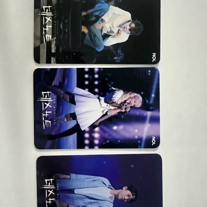 [BUNJANG] Death Note Musical Noljeongwan Photocard Set (Kim Junsu, Lim Kyu-hyung, Jang Min-je) / 데스노트 뮤지컬 놀전관 포토카드 3종 (김준수 임규형 장민제)