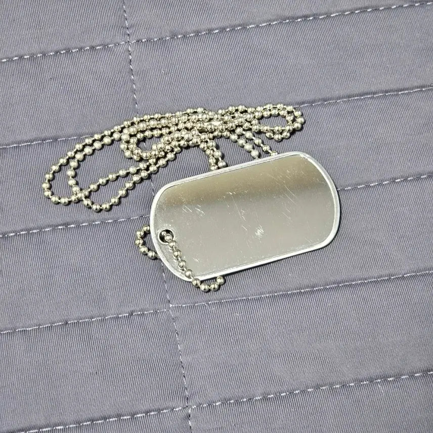 [BUNJANG] BTOB Seo Eunkwang Dog Tag Necklace / Keyring / 비투비 서은광 군번줄 목걸이 / 키링