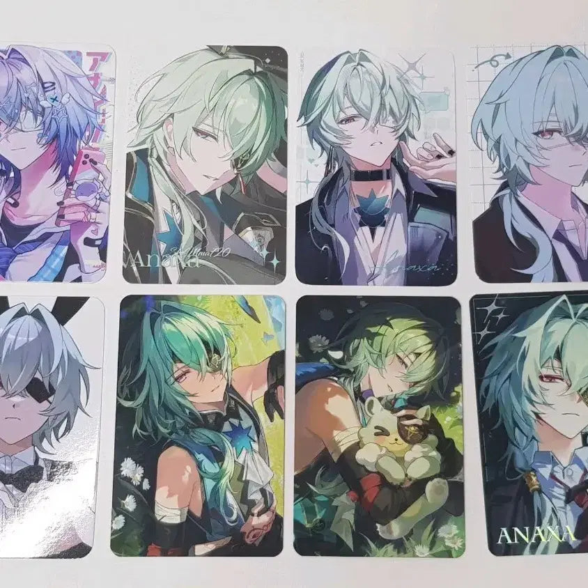 [BUNJANG] Honkai: Star Rail Anxya Hyacin Finon Traby Castoris Photocard Set / 붕괴스타레일 포토카드 아낙사 히아킨 파이논 트리비 카스토리스